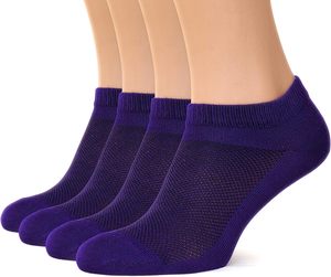 Calcetines Unisex de Verano, Finos, Transpirables, de Algodón, Cortos, para Viaje, Bonitos, de Color Sólido, Simples, Divertidos, a la Moda, al por Mayor - Product Image 1