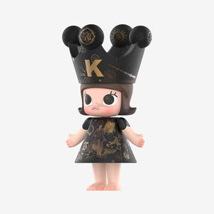 POPMART MEGA ROYAL MOLLY 1000% Figura de Acción de Anime de PVC a Escala 1/12, Muñeca Coleccionable para Decoración del Hogar, Caja Sorpresa - Product Image 2