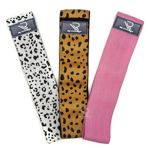 Bandas Elásticas de Resistencia de Látex de Alta Calidad con Logotipo Personalizado, Estampado de Durazno para Entrenamiento de Glúteos y Cadera, Antideslizantes - Product Image 2