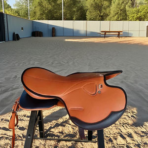 TI101OA016 Silla de Montar Sintética para Caballos de Carreras, Diseño Personalizado en Color y Tamaño - Product Image 3