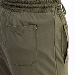 Pantalones Estilo Safari para Hombre, 100% Algodón Canvas, Ecológicos, Ligeros, de Secado Rápido, Antiarrugas, Resistentes al Viento, con Cierre de Cordón, Lisos - Product Image 3