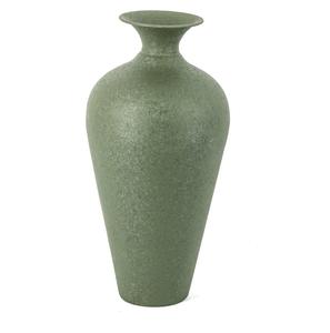 Jarrón Texturizado Verde Salvia Estilo Wabi-Sabi, Maceta Grande Minimalista para Mesa, Jarrón Decorativo Hecho a Mano para Jarrones Modernos - Product Image 1