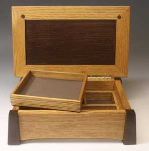 Sunshine Custom Luxury Wooden Engraved Watch Box Watch Case Ring Earring Necklace Jewelry Collection Box Buckle Closure - Product Image 1