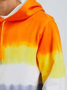 Sweat-shirt à capuche blanc pour homme, 100% coton, molleton français, coupe classique, vêtement décontracté pour l'automne, couleur unie, sweat-shirt à fermeture éclair tricoté - Product Image 6