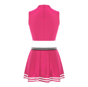 Uniforme de cheerleading pour filles haute résistance avec logo personnalisé pour les événements sportifs scolaires et les équipes de cheerleading - Product Image 4