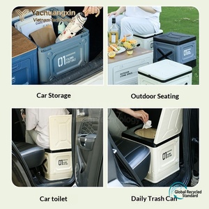 Agente de Curado para Inodoros, Desodorante Portátil para Inodoros de Coche, Inodoro Plegable para Emergencias, Camping, Viajes en Auto y Uso Exterior - Product Image 2