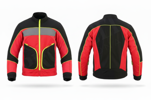 เสื้อแจ็คเก็ตมอเตอร์ไซค์ผ้ากันน้ำ ระบายอากาศได้ดี พร้อมแถบสะท้อนแสง  สำหรับนักขี่  บุแผ่นรองไหล่  ลดราคาพิเศษ - Product Image 6