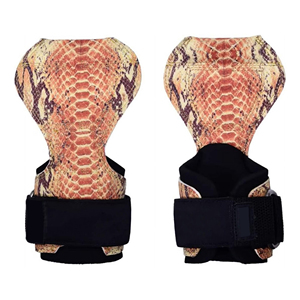 Agarraderas de Neopreno para Levantamiento de Pesas con Soporte para Muñeca, Diseño de Serpiente, Correas de Muñeca para Gimnasio - Product Image 1