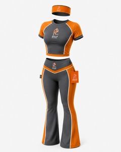 Conjunto Deportivo de Verano para Mujer de 3 Piezas con Leggings y Diadema para Ejercicio, Fitness y Yoga - Ajuste Elástico Seguro - Product Image 6