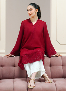 Conjunto de 3 piezas para mujer, estilo A, hasta la rodilla, con lentejuelas y bordados, de alta calidad, ecológico, transpirable, superventas, para fiesta, con contraste. - Product Image 3