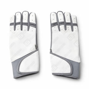 Hot Selling Customized Leather Baseball Batting Gloves Breathable Durable <b>Hook</b> Loop Closure Left/Right Low Price Professional - Product Image 6