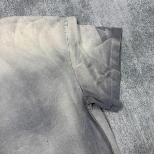 Vintage <b>Distressed</b> Waffle Short Sleeve <b>Top</b> T-Shirts for Men 100% Cotton Knitted 300 Grams Fabric Weight Boxy Ac Design Print - Product Image 4