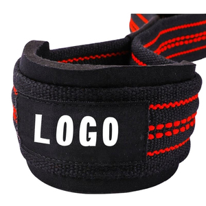 Sangles de musculation en coton haute résistance en forme de 8 – Sangles de levage réglables, antidérapantes, à fermeture rapide, respirantes et légères - Product Image 4