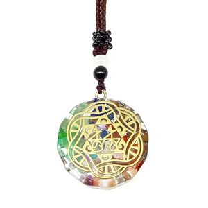 Collar de Cristal Natural con Baño de Rodio Astral, con Cadena de Cuerda Ajustable de 30 Pulgadas para Hombre - Product Image 3