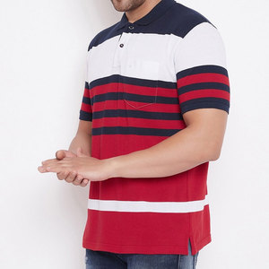 Camiseta de Alta Calidad para Hombre, Ropa Deportiva Informal, Manga Corta, Cuello Camisero, Diseño con Bolsillo Frontal, Transpirable, Spandex/Algodón - Product Image 2