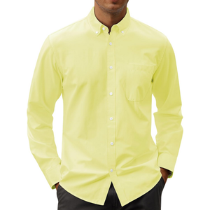 Fine Striped Men's Custom Cotton Long Sleeve Business <b>Shirt</b> Button Up Formal <b>Office</b> Dress Wear Modern <b>Office</b> Clothing - Product Image 1