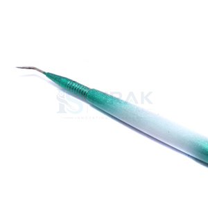 Outil professionnel d'isolation pour rehaussement de cils en acier inoxydable avec manche vert et rose pour lifting des cils - Product Image 2