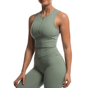 Achetez un ensemble de vêtements de sport personnalisés pour femmes, ensemble de yoga, vêtements d'entraînement, vêtements de sport, soutien-gorge de sport, ensembles de yoga et de fitness 2026 - Product Image 2