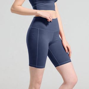 Mini short de motard en nylon pour femme, slim, décontracté, taille élastique, points hauts, sport de yoga, blazer sexy, nouvelle collection - Product Image 5