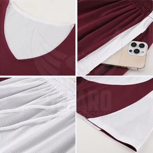 Uniforme de Baloncesto Reversible de la Mejor Calidad al por Mayor, Uniforme de Baloncesto Reversible de Marca Privada - Product Image 6
