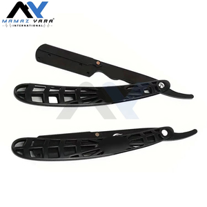 Professional White Portable Barber <b>Razor</b> with Hollow Handle Lightweight Straight Edge Shaving <b>Razor</b> for <b>Mens</b> Face & Body Smooth - Product Image 4
