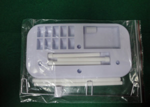 AA0206 3 Spool thread Stand w/plastic | Stick Stand with Oval Base and Metal Hanger for Hand Knitting <b>Tools</b> - Product Image 5