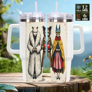 Custom <b>Personalized</b> 40oz Stainless Steel Tumbler For Corporate Kaizen Event - Product Image 2