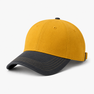 Unisex Genuine Suede Leather Baseball <b>Caps</b> for Men's Women's-Adjustable Back Strap Wholesale Custom Fashion OEM Cheap Price - Product Image 3