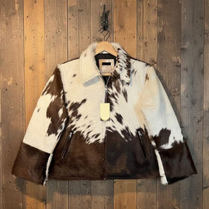 Chaquetas de Invierno 2023, Nueva Colección, Piel de Vacuno Genuina de Primera Calidad, Cuello Alto, Transpirables y Ecológicas - Product Image 1