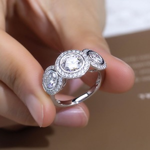 Anillo de Compromiso Apilable de Diamante Cultivado en Laboratorio con Certificación IGI, Corte Redondo, 1.5CT 1.0CT D VVS2, Joyería Fina de Lujo MSR-1493, 14K - Product Image 1