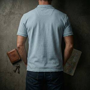 Vente en gros de streetwear pour hommes avec logo personnalisé, t-shirt en coton tricoté de haute qualité, à effet vintage, bords bruts et délavé, vierge, imprimé - Product Image 4