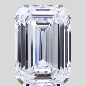 Diamant de laboratoire émeraude de 2,01 carats, couleur F, clarté VS1, certifié IGI - Product Image 2