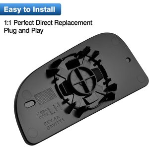 Specchietti Retrovisori Convessi di Ricambio per Dodge Ram 1500 2010-2020, Specchio Inferiore Sinistro per Guidatore - Product Image 5