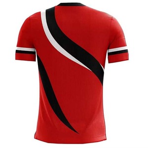 Camiseta de Fútbol Personalizada con Nombre de Equipo, Color Naranja y Negro, Manga Corta, Ligera, Transpirable, para Entrenamiento Deportivo y Partidos - Product Image 2
