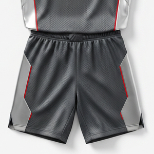 Ensemble d'uniformes de basketball sublimés durables, maillot et short de basketball en polyester à séchage rapide pour les équipes de lycée - Product Image 2