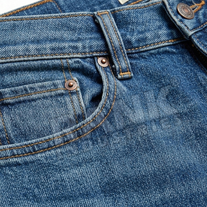 Pantalons en jean pour hommes de haute qualité, tissu en coton, lavés, nouvelle arrivée, respirants - Product Image 5