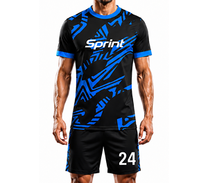 Maillots de football classiques en Spandex/Polyester respirants et à séchage rapide de qualité supérieure en gros – Tenues de football personnalisées - Product Image 2