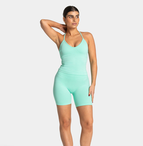 Shorts Deportivos Transpirables de Secado Rápido y Alta Elasticidad con Efecto Push-Up, Cintura Baja, Leggings Cortos para Gimnasio y Fitness, Shorts de Yoga Sin Costuras para Mujer - Product Image 2