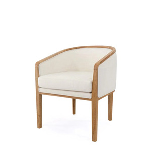 Sillas de Comedor Modernas de Madera de Teca con Cojines Suaves para Uso Comercial en Villas y Apartamentos, Muebles de Comedor Ecológicos para Exteriores - Product Image 6