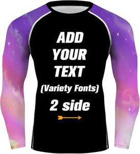 Rashguard BJJ sans Gi, T-shirt de compression de performance MMA, fabriqué au Pakistan - Product Image 4