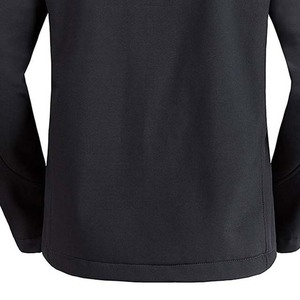 Veste Softshell avec poche latérale zippée Vestes pour hommes Matériel polyester de haute qualité Taille personnalisable Vestes Softshell Couleur noire - Product Image 2