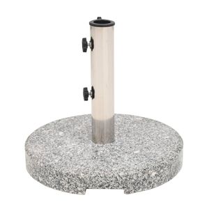 Granito rotondo parasole Base 44.1 lb per Patio ombrelloni & basi - Product Image 2