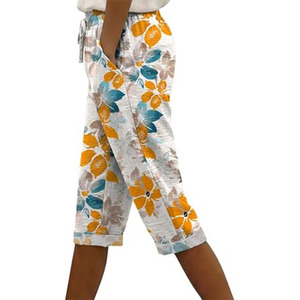 Wholesale Women Capri <b>Shorts</b> Breathable Lightweight Casual Sports Yoga <b>Lounge</b> Wear Custom Private Label OEM ODM Factory - Product Image 5