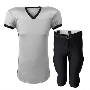 Ensemble de maillot et pantalon de football américain personnalisé, respirant, uniforme d'équipe, léger, vêtements de sport performants, entraînement, matchs, 100% - Product Image 5