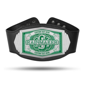 Ceintures de champion de lutte miniatures durables avec options de placage or et argent - Product Image 5