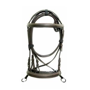 Brida de Cuero sin Bocado ADEEFA, Tamaño Personalizado, Acolchado Suave, Herrajes de Acero Inoxidable, Tres Colores Disponibles, Venta al por Mayor. - Product Image 3