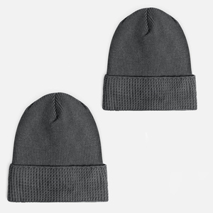 Bonnet en tricot jacquard, nouveau design, couleur personnalisée, confortable à porter, chaud pour l'hiver, bonnets jacquard en gros. - Product Image 1