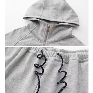 Conjunto Deportivo Personalizado OEM 2026 para Mujer, Ropa de Felpa, Algodón Grueso, Conjunto Informal, Pantalones Joggers, Sudadera con Capucha y Pantalones Rectos - Product Image 6