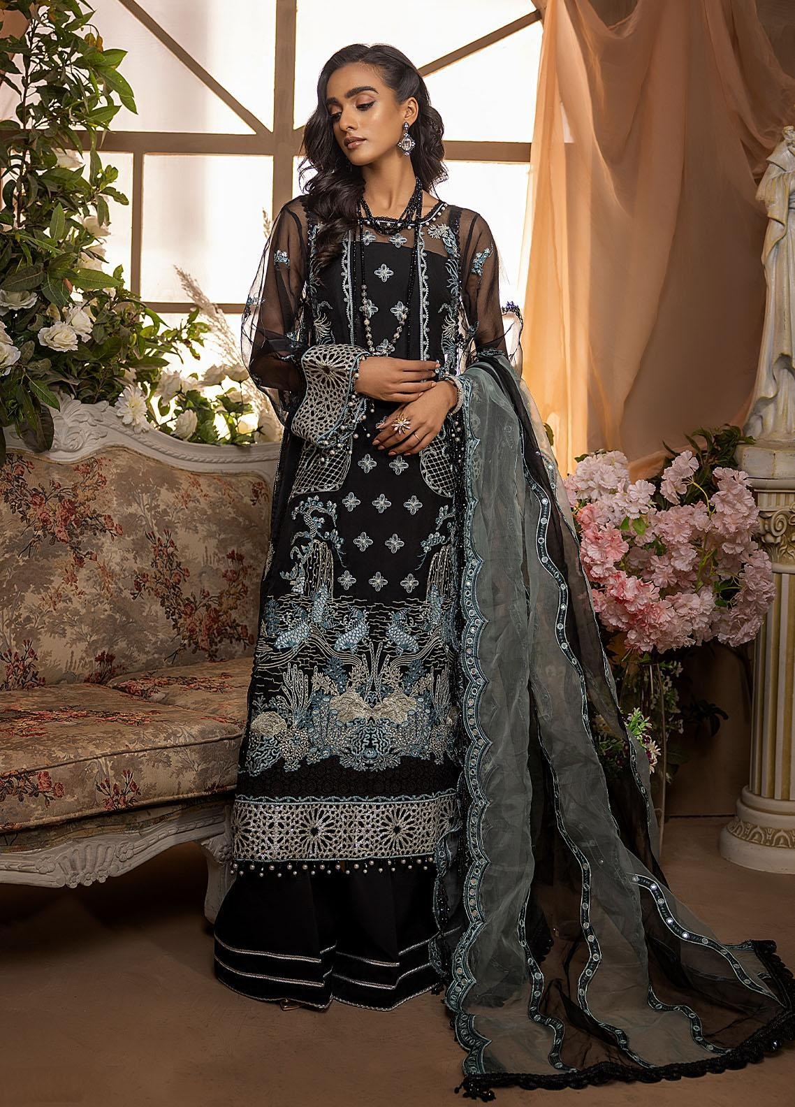 Pakistani & Indian Bollywood Black Dress Party Wear & Wedding Designer  Bridal Collection Long Shirt With Palazzo Style Trouser| Alibaba.com