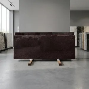High on Demand D Brown Granite Natural <b>Stone</b> Slab Smooth Finish Premium Material for Construction and Decoration Use - Product Image 2